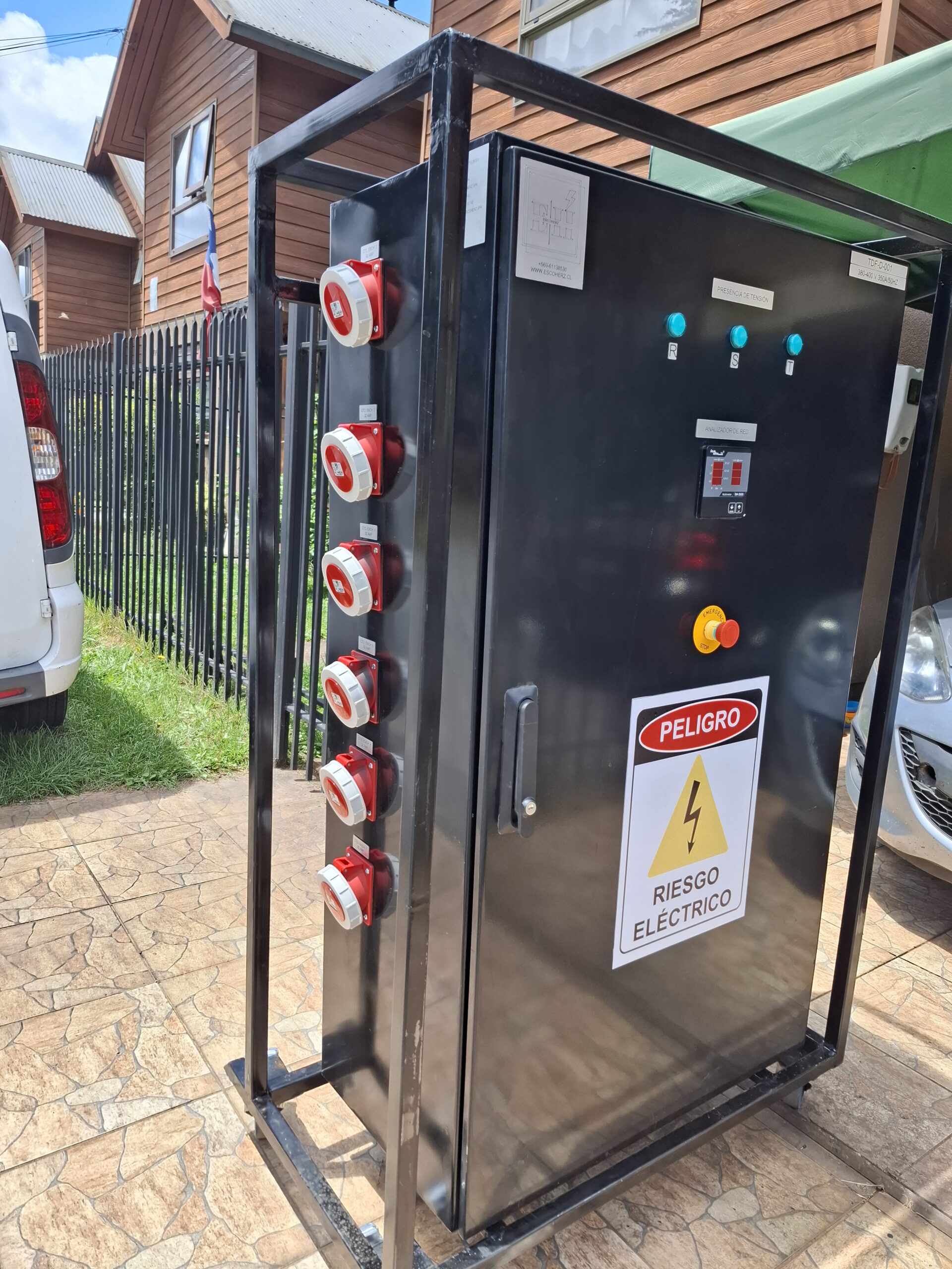 Tablero de distribución para eventos masivos 400A